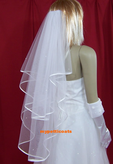 Wedding Veils China
 China Ivory 2 Tier Diamond Bridal Wedding Veil 2t Veils