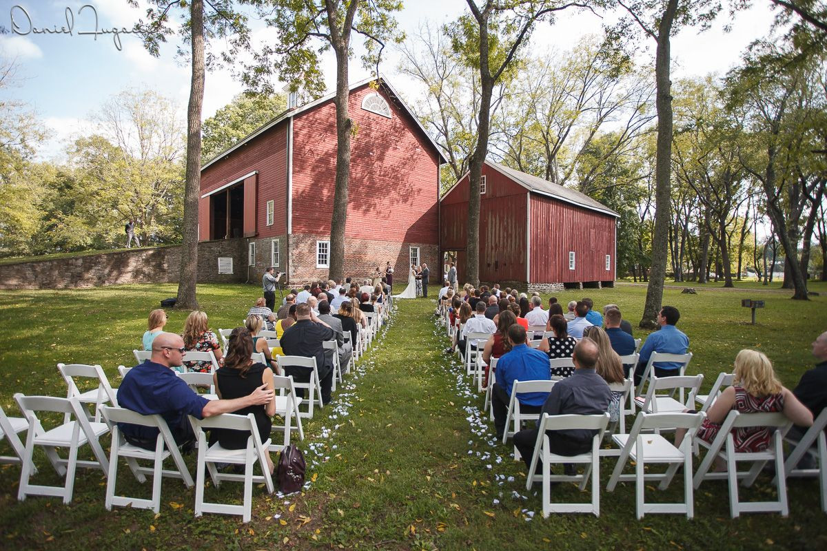 Wedding Venues In Bucks County Pa
 Barn at Tinicum Park outdoor wedding venue red barn in
