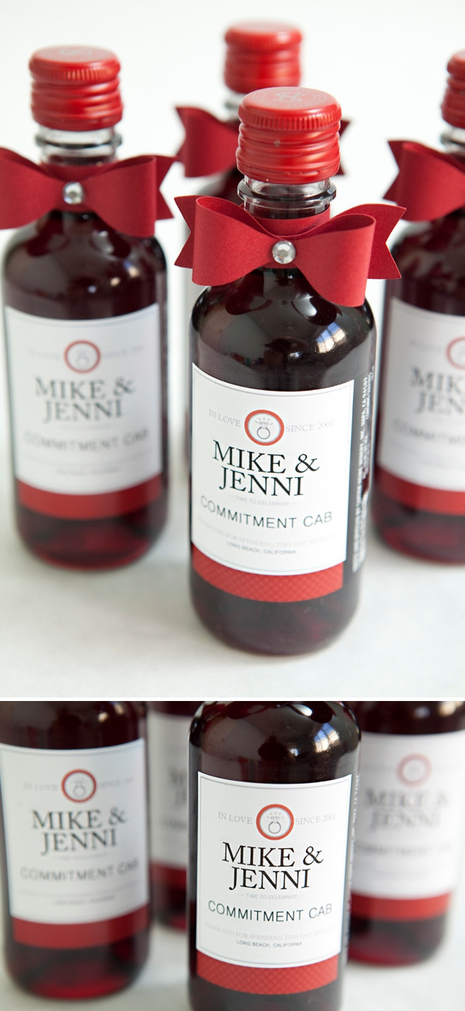 Wedding Wine Favors
 Learn how to make these chic wine bottle wedding favors