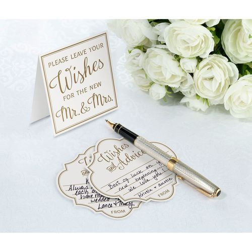 Wedding Wishes Guest Book
 Wedding Wishes Cards