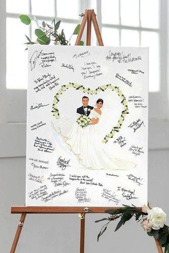Wedding Wishes Guest Book
 21 Modern And Unique Wedding Guest Book Ideas