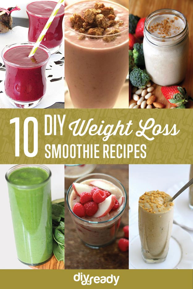 Weight Loss Smoothies Diy
 10 MUST HAVE Weight Loss Smoothies DIYReady