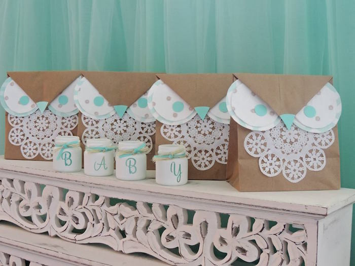 Welcome Home Baby Party
 Kara s Party Ideas Turquoise Owl "Wel e Home Baby" Party