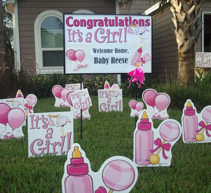 Welcome Home Baby Party
 Baby girl wel e home baby idea