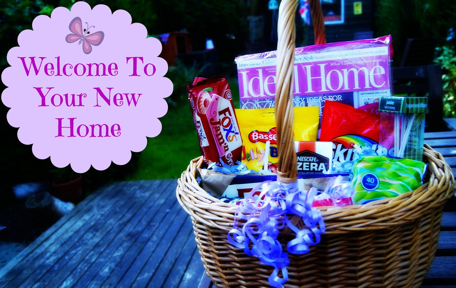Welcome Home Gift Basket Ideas
 The Syders September 2013