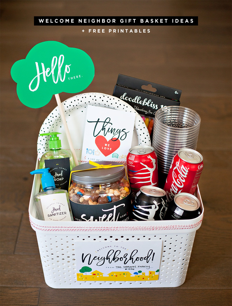 Welcome Home Gift Basket Ideas
 Creative "Wel e Neighbor" Gift Ideas ThatsGold Coca