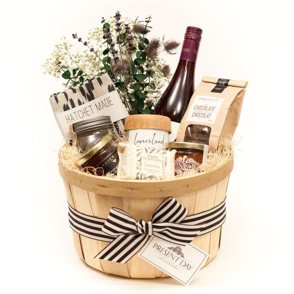 Welcome Home Gift Basket Ideas
 LOCAL GOODS BASKET Pick Your Size