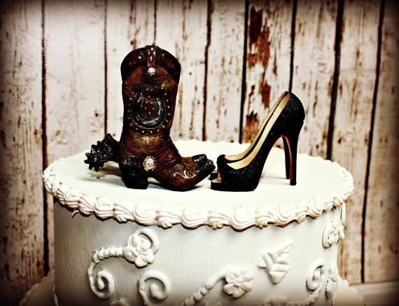 Western Themed Wedding
 Ideas of the Western Themed Wedding Cakes