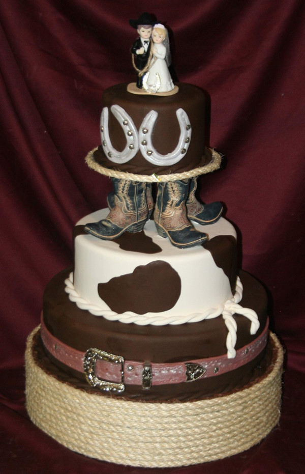 Western Wedding Cakes Pictures
 Ideas of the Western Themed Wedding Cakes