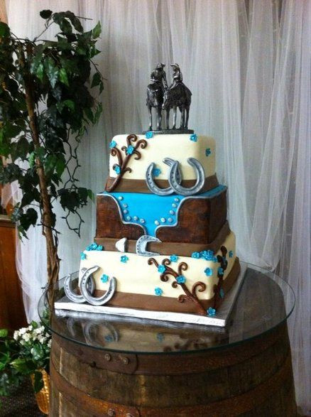 Western Wedding Cakes Pictures
 Western wedding cakes on Pinterest