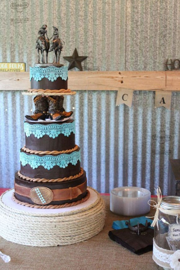 Western Wedding Cakes Pictures
 Western Wedding Cakes Cowgirl Magazine