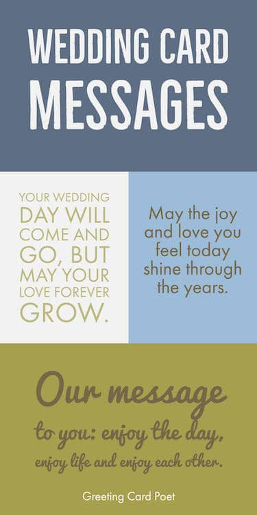 What To Write On A Wedding Gift Card
 Wedding Card Messages Wishes and Quotes