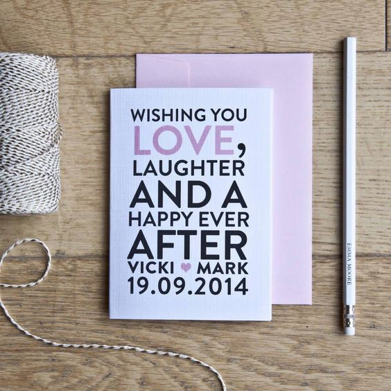 What To Write On A Wedding Gift Card
 The Best Wedding Wishes to Write on a Wedding Card
