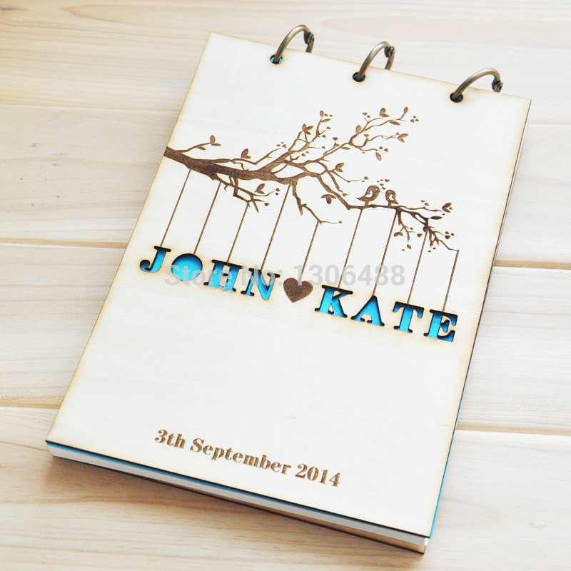 Where To Buy A Wedding Guest Book
 Aliexpress Buy Personalized Wedding guest book