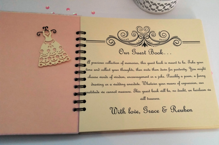 Where To Buy A Wedding Guest Book
 Another Project – Wedding Guest Book