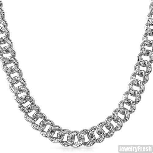 White Gold Necklace Mens
 Mens White Gold Necklace