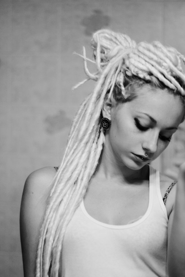 White Women With Black Hairstyles
 White Dreads Hairstyles For White Women