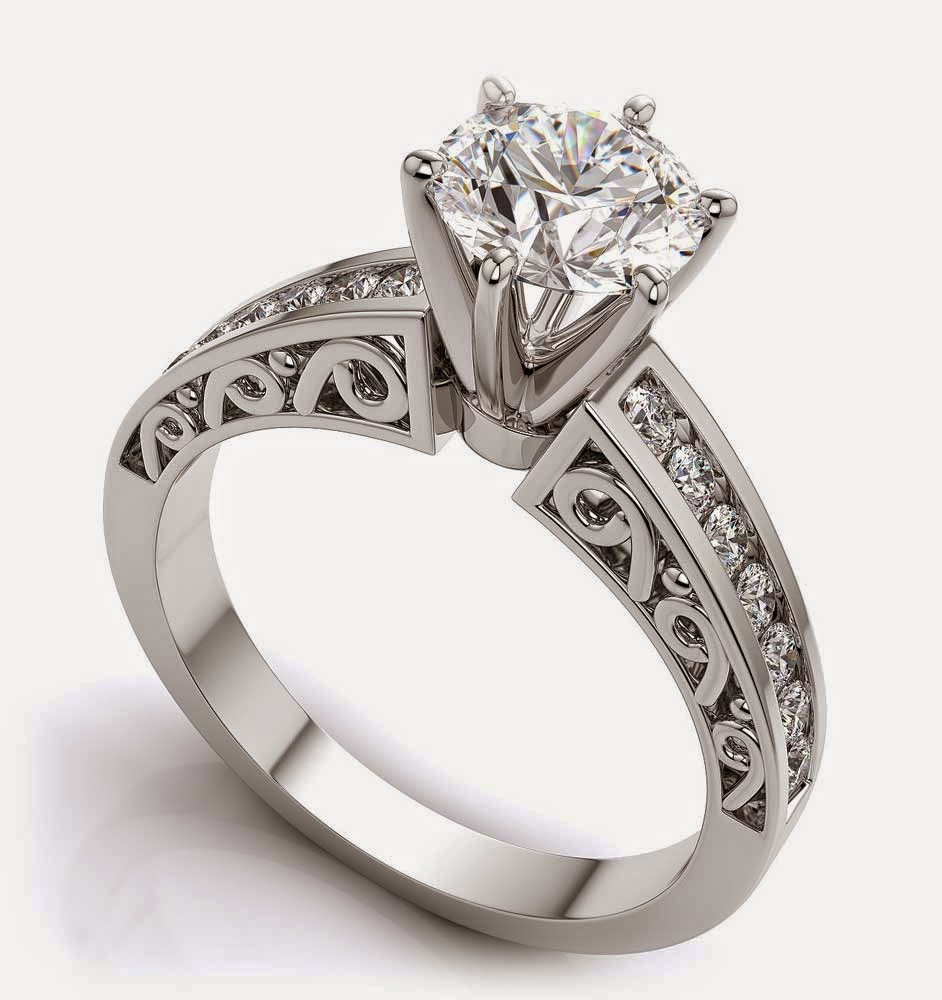 Wholesale Wedding Rings
 Diamond Wedding Rings Hand Engraved Settings Wholesale