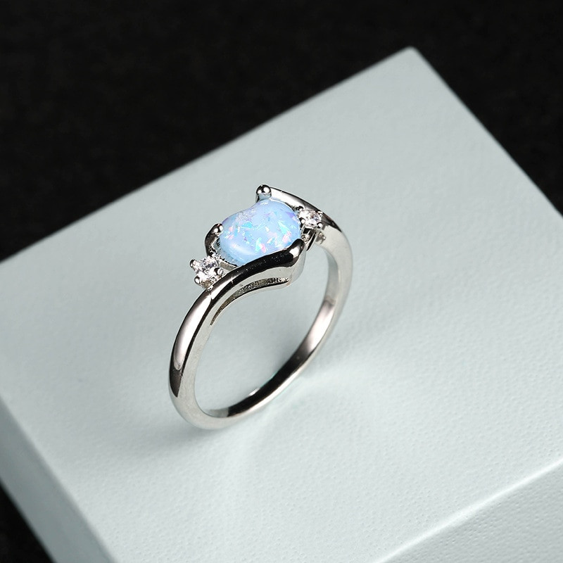 Wholesale Wedding Rings
 Wholesale Wedding Rings Fine Jewelry Accessories Blue Opal