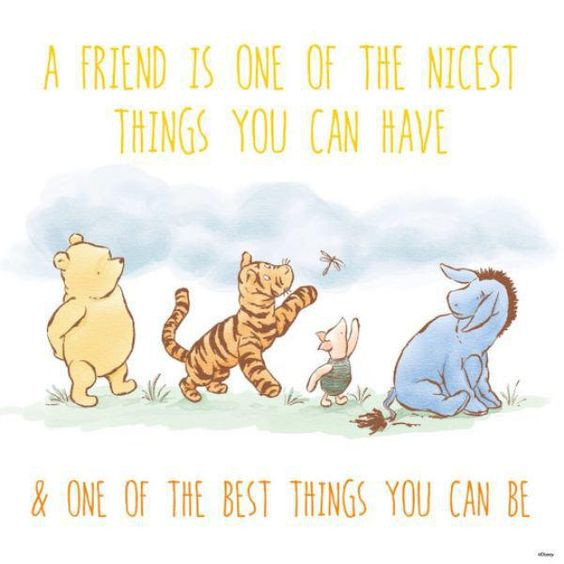 Winnie The Pooh Quotes Friendship
 Words of Wisdom from Winnie the Pooh – Tales of a Crazy Person