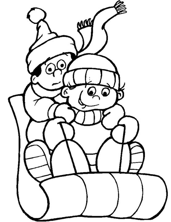 Winter Coloring Pages For Toddlers
 Free Printable Winter Coloring Pages For Kids