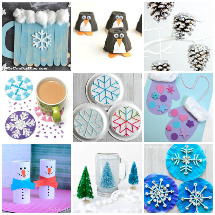 Winter Craft Idea For Kids
 Easy Winter Kids Crafts That Anyone Can Make Happiness