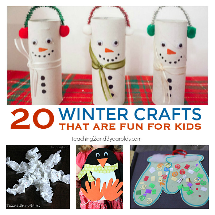 Winter Craft Idea For Kids
 20 Fun Winter Crafts for Preschoolers