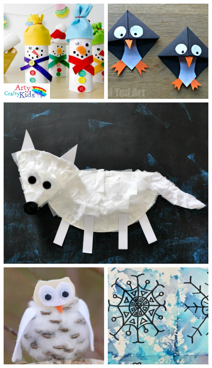 Winter Craft Idea For Kids
 16 Easy Winter Crafts for Kids Arty Crafty Kids
