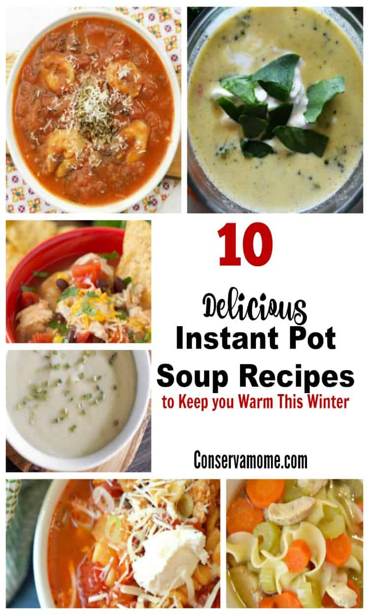 Winter Instant Pot Recipes
 ConservaMom 10 Delicious Instant Pot Soup Recipes to