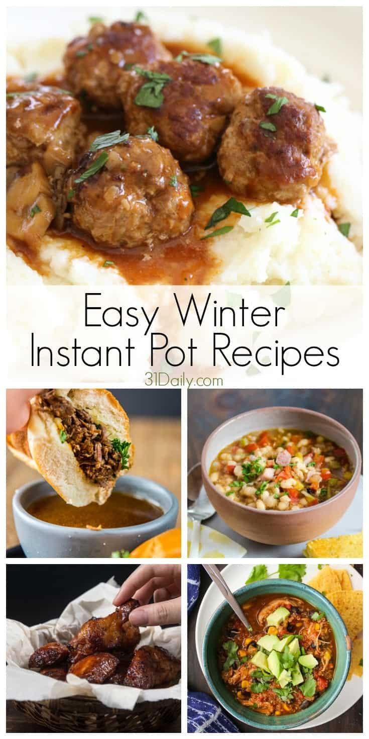 Winter Instant Pot Recipes
 Easy Instant Pot or Slow Cooker Recipes You ll Want to