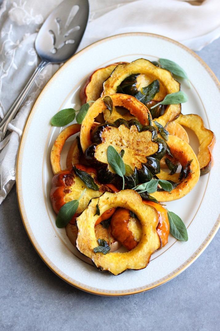 Winter Squash Recipes
 Roasted Winter Squash with Brown Butter and Sage