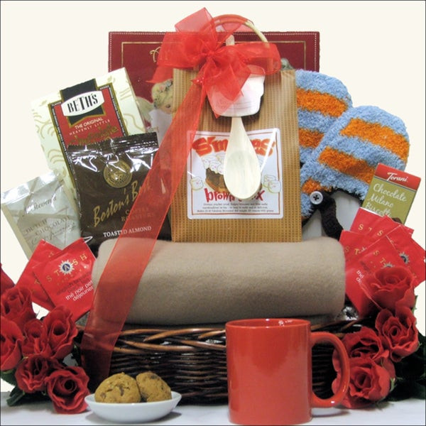 Winter Themed Gift Basket Ideas
 Winter Warmth Gourmet Gift Basket Overstock™ Shopping