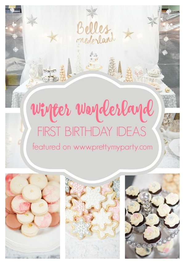 Winter Wonderland Party Ideas For 1St Birthday
 Winter e derland Birthday Celebration Pretty My Party
