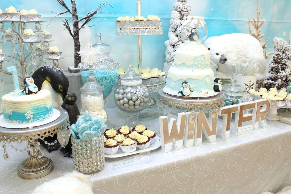 Winter Wonderland Party Ideas For 1St Birthday
 Winter ederland Birthday Party Ideas