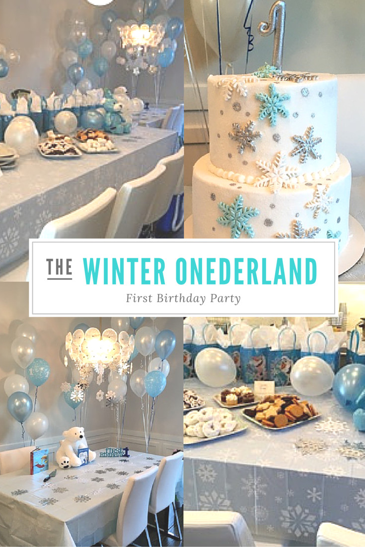 Winter Wonderland Party Ideas For 1St Birthday
 Beautiful Winter ONEderland First Birthday Party