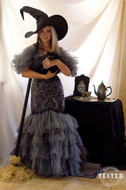 Witch Costume DIY
 Halloween Costume Wicked Witch Made From Pinterest