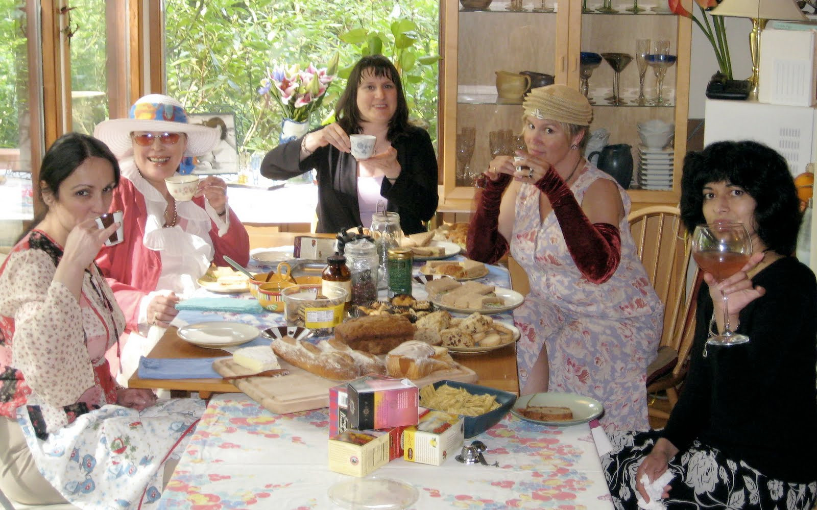 Women Tea Party Ideas
 Bossie Ms Pippin La s Spring Tea Party