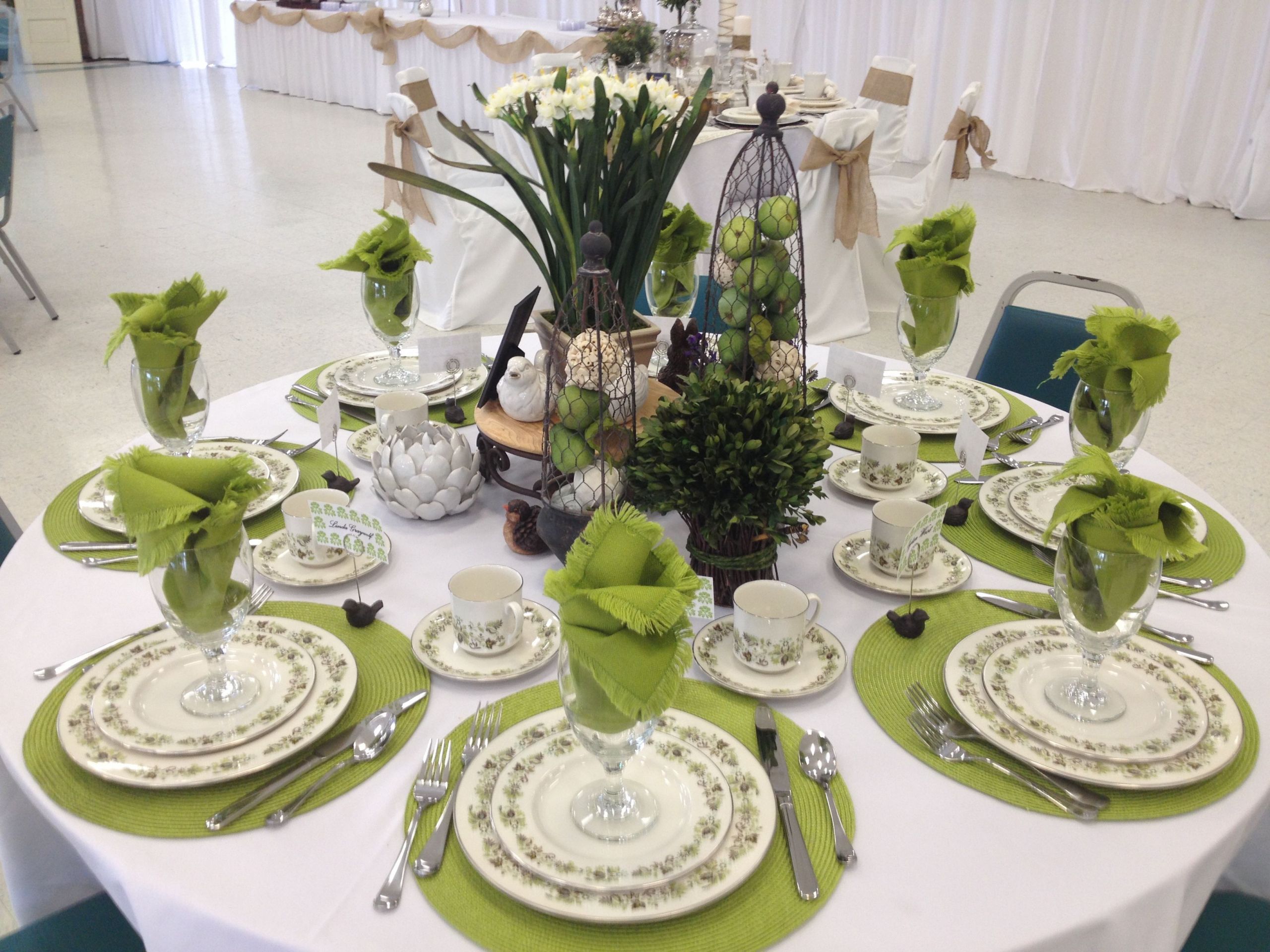 Women Tea Party Ideas
 Additional View Essence of Spring Centerpiece