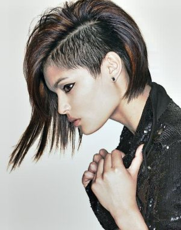 Womens Haircuts With Shaved Side
 20 Shaved Hairstyles For Women The Xerxes