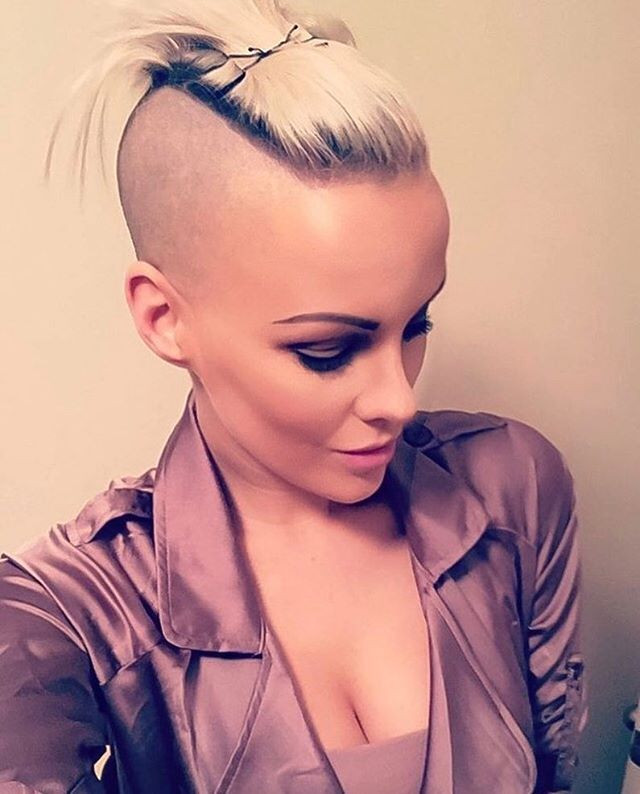 Womens Haircuts With Shaved Side
 414 best images about Side Cuts & Undercuts on Pinterest