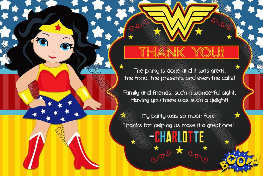 Wonder Woman Birthday Card
 Novel Concept Designs Wonder Woman Birthday Party