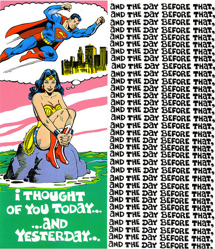 Wonder Woman Birthday Card
 Superman Homepage