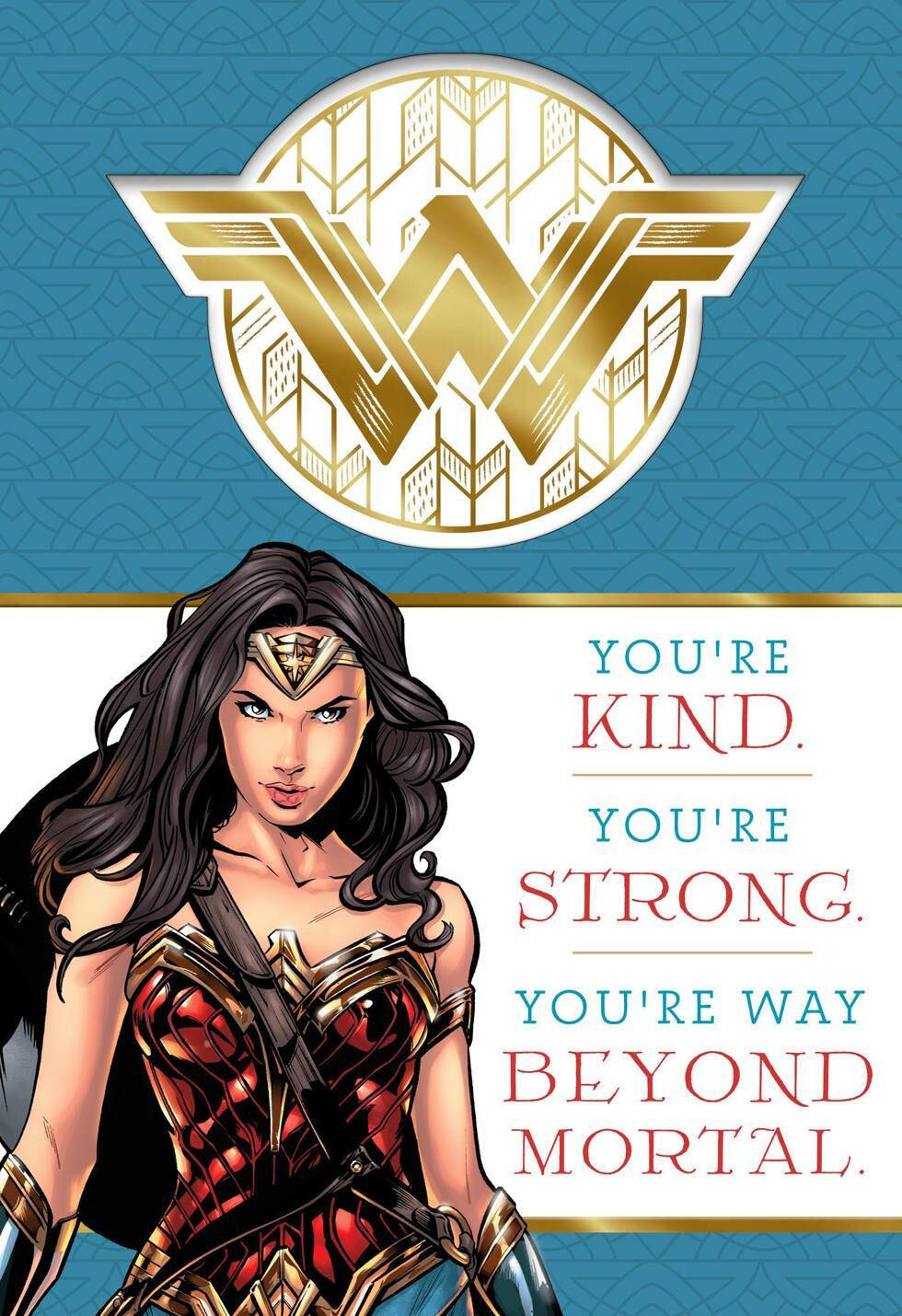 Wonder Woman Birthday Card
 Birthday Cards BDay Cards