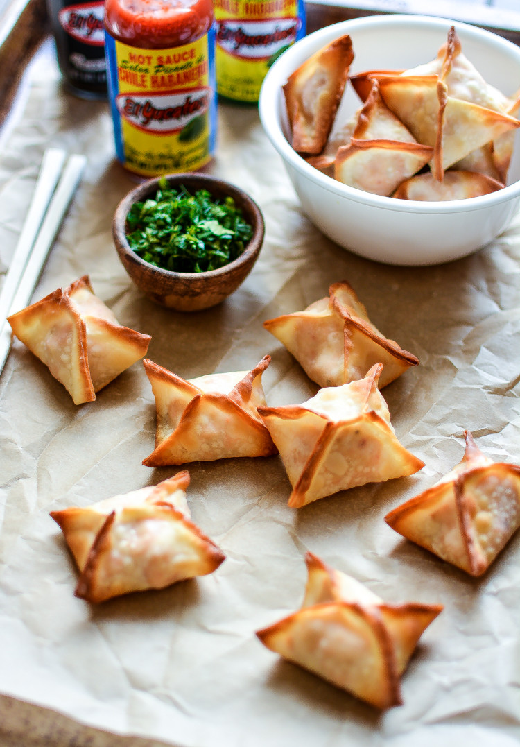 Wonton Appetizers With Cream Cheese
 Spicy Baked Chicken Cream Cheese Wontons
