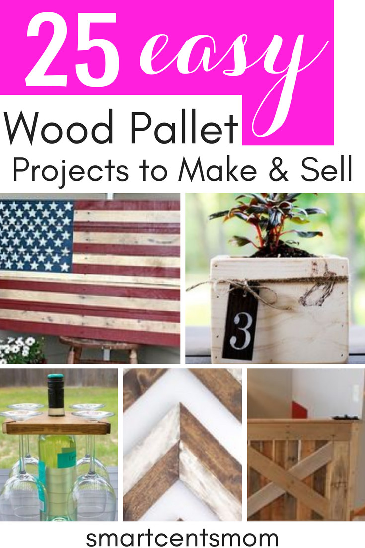 Wood Craft Ideas To Make Money
 Smart Cents Mom Blog Archive Pallet Wood Projects that