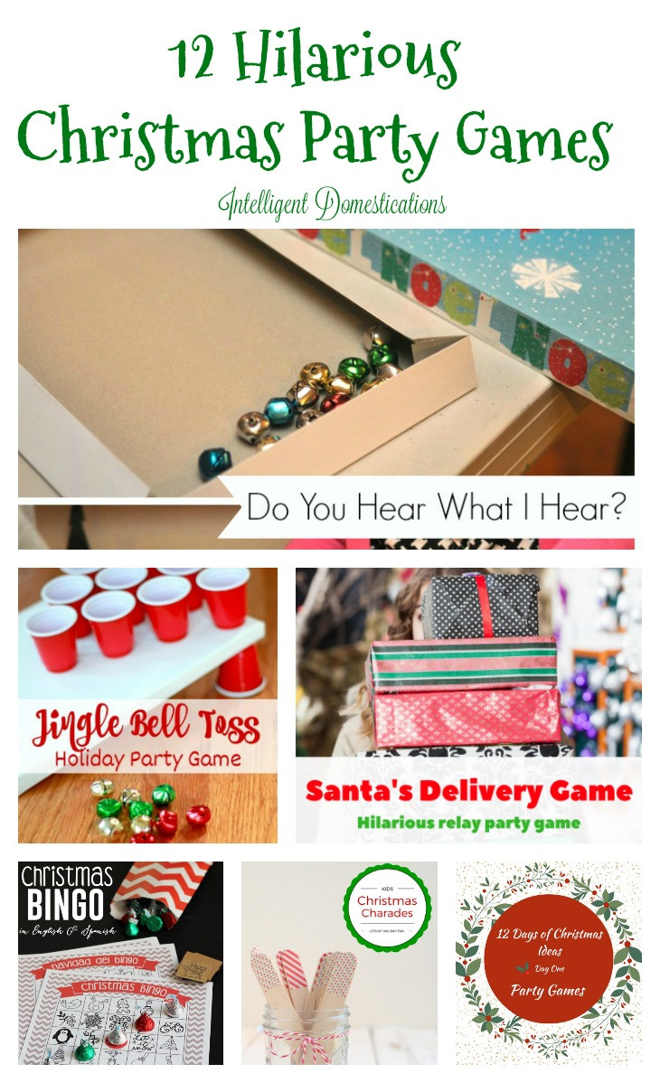 Work Christmas Party Ideas For Adults
 12 Super Fun Christmas Holiday Party Games