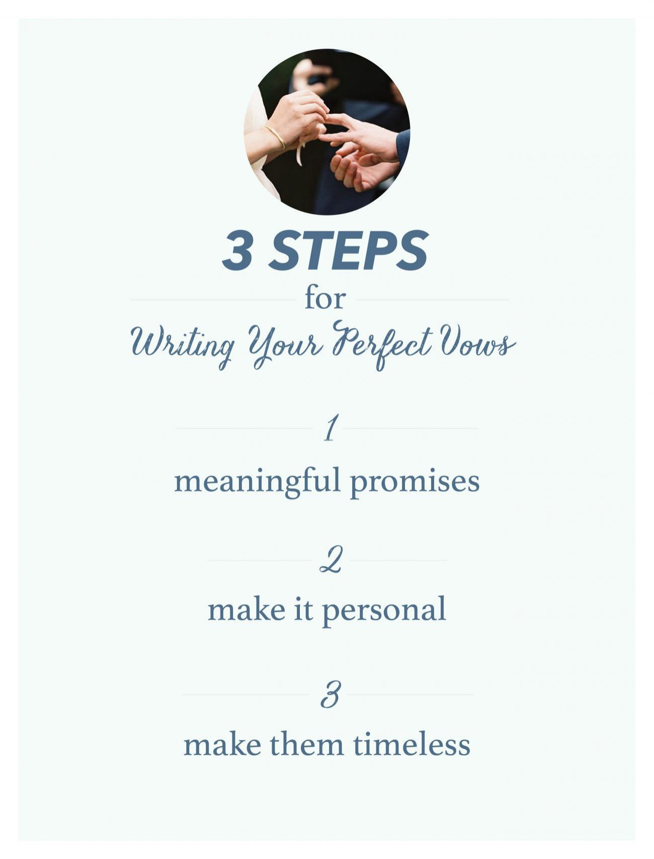 Writing Wedding Vows For Him
 A Guide to Writing Your Perfect Wedding Vows ce Wed