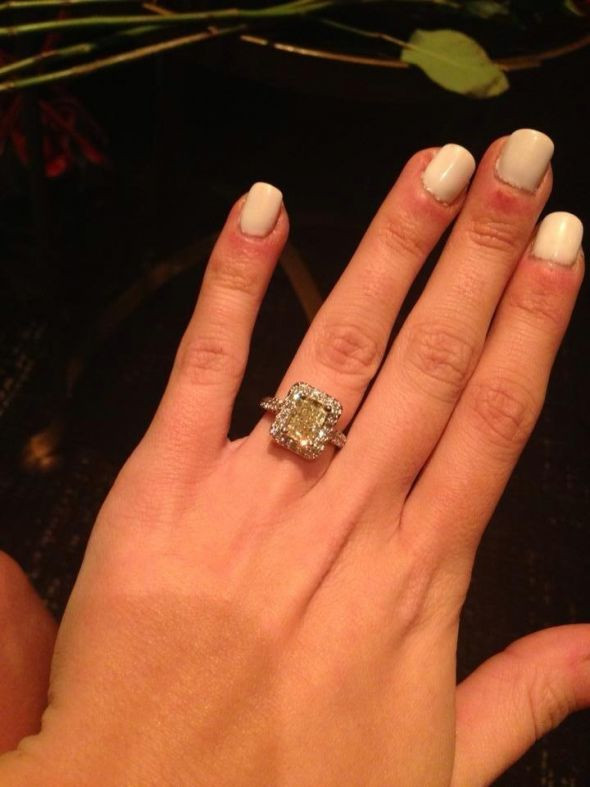 Yellow Diamond Wedding Rings
 Fancy Yellow Diamond Engagement Ring Show me yours