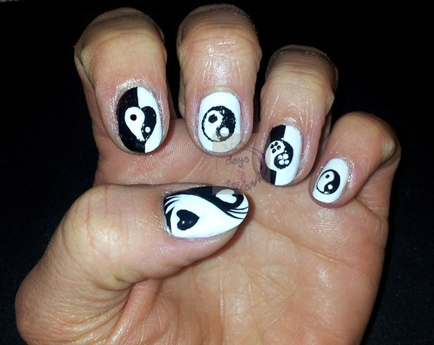 Yin Yang Nail Art: 10 Ideas for Your Next Manicure - wide 8