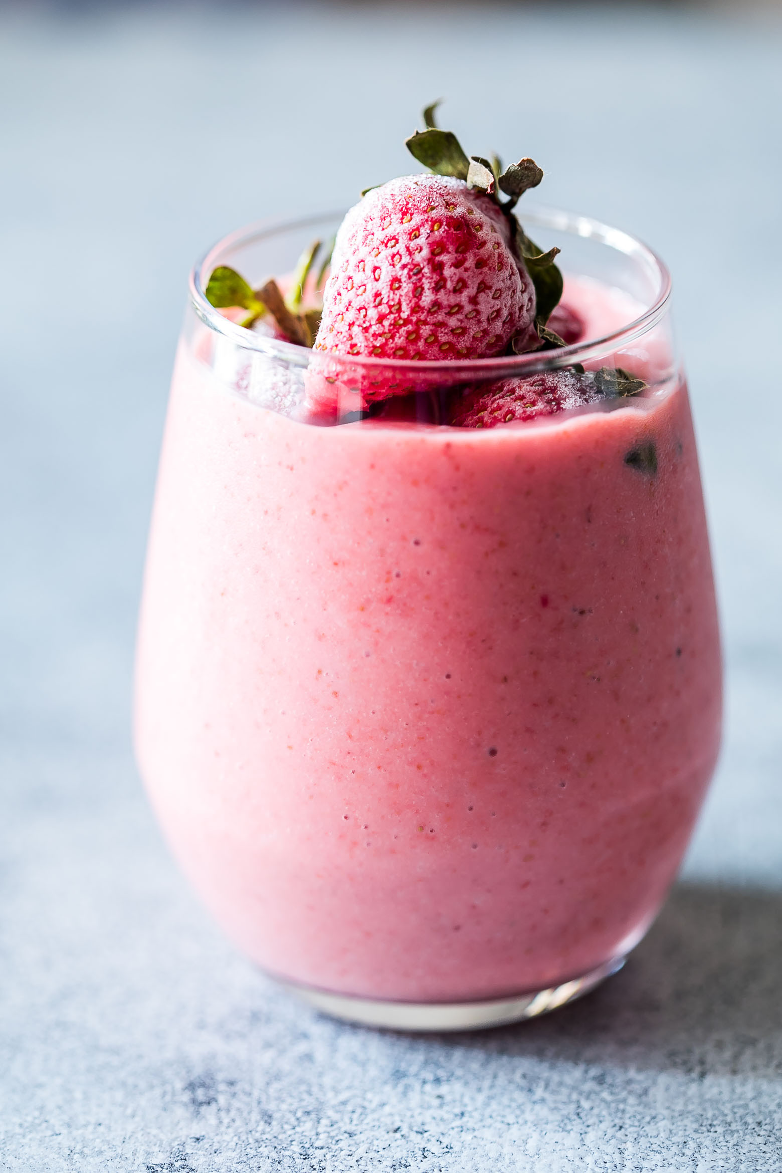 Yogurt Smoothie Recipes
 Frozen Strawberry Greek Yogurt Smoothie 10 minute Breakfast